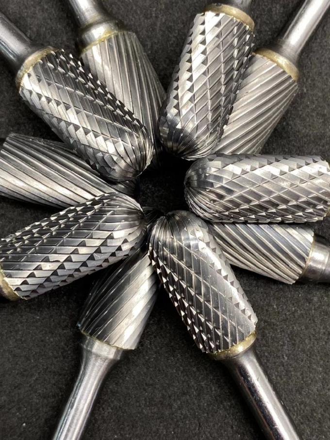 Full Line of Carbide Rotary Burrs for Deburring